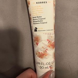 Korres white blossom scented lotion new